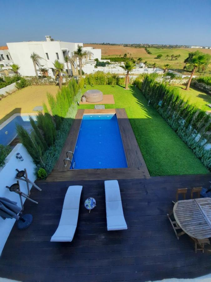 Superbe Villa Avec Piscine Plages Des Nations Rabat Esterno foto