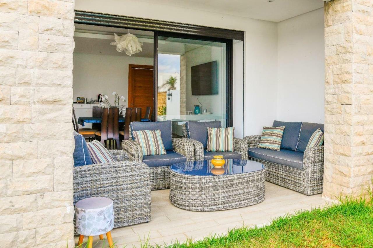 Superbe Villa Avec Piscine Plages Des Nations Rabat Esterno foto