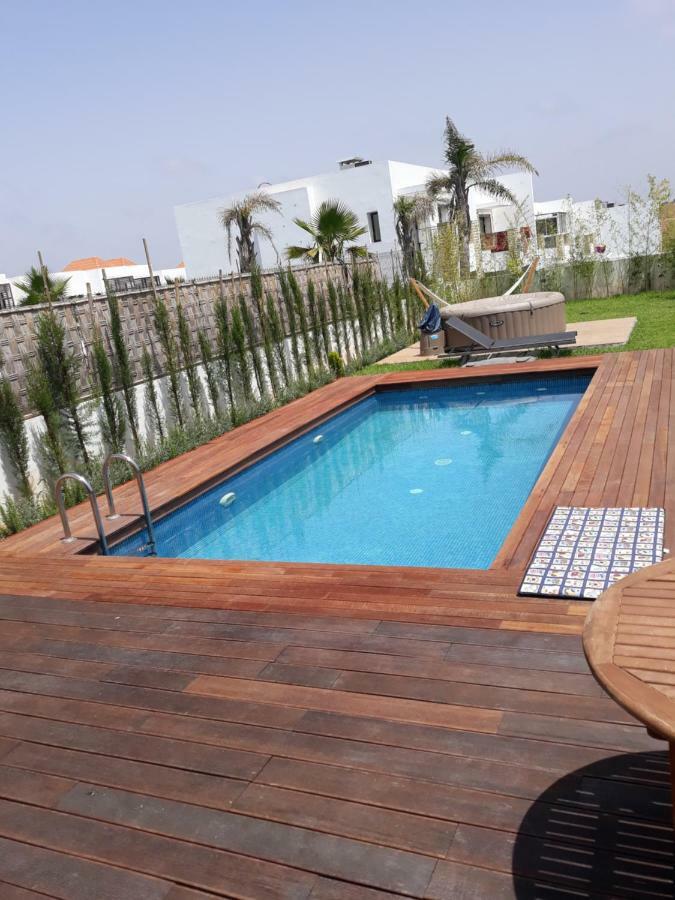 Superbe Villa Avec Piscine Plages Des Nations Rabat Esterno foto